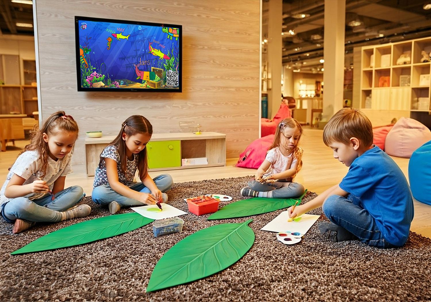 Ausmalspass für Kinder, Fancam, Online Selfie Galerie, mucki.fun